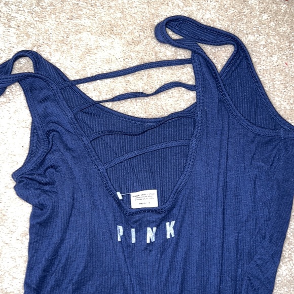 PINK VS Navy Bodysuit - Picture 3 of 3